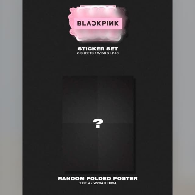 Set de Blackpink con CD disco - Imagen 5