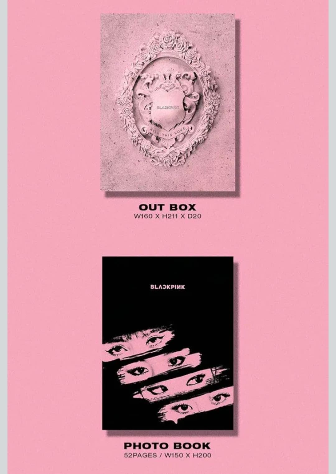 Set de Blackpink con CD disco - Imagen 5