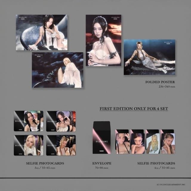 Set de Blackpink con cd - Imagen 3