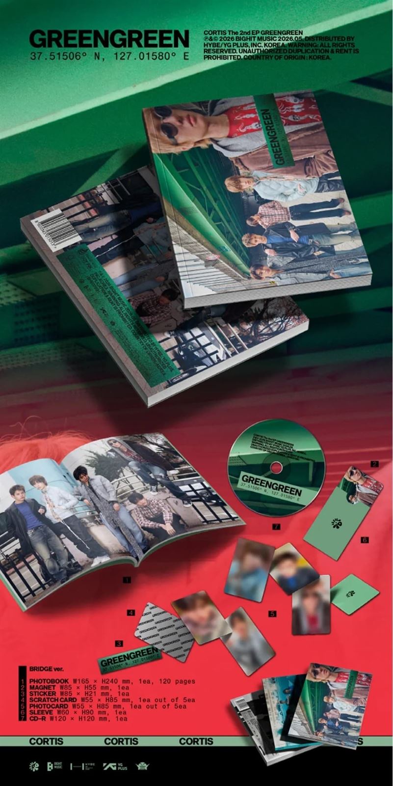 Set de Cortis con CD - Imagen 1