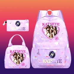 Set de Katseye mochila, estuche y bolsa - Imagen 1