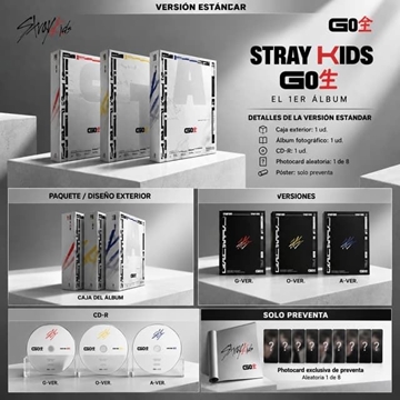 Set de Stray kids - 1st Album GO LIVE - Imagen 2