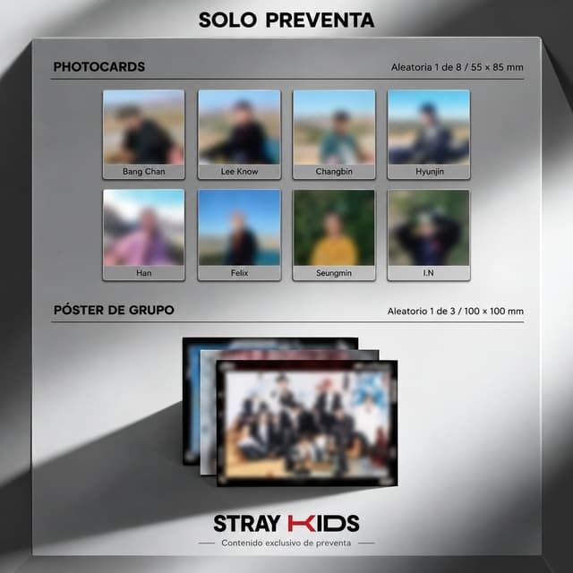 Set de Stray kids - 1st Album GO LIVE - Imagen 3