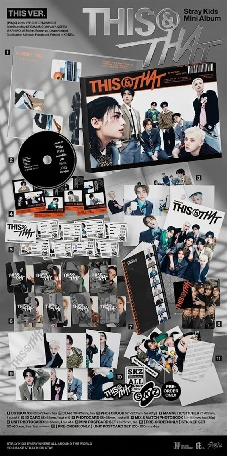 Set de Stray kids THIS & THAT - Imagen 3