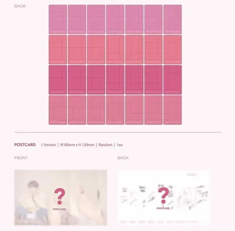 Set Map of the soul; persona - Imagen 4