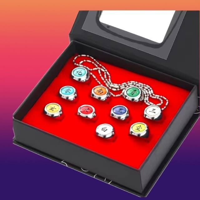 Set Naruto de Anillos - Imagen 1