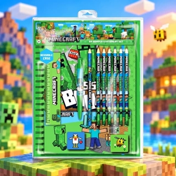 Set para escuela Minecraft - Imagen 1