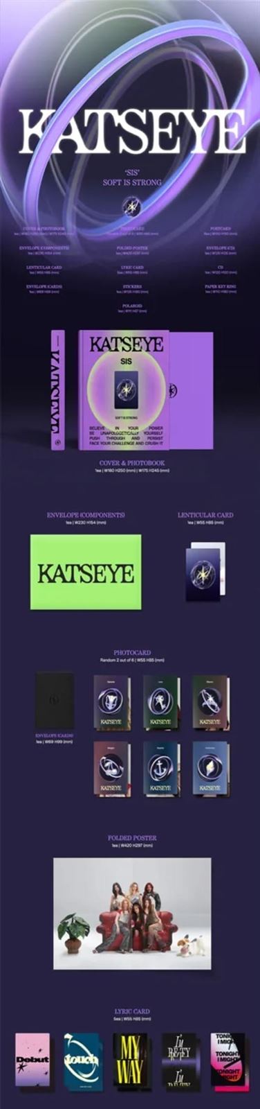 Set Sis con CD de Katseye - Imagen 2