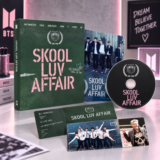 Set Skool Luc Affair 2nd de BTS - Imagen 1