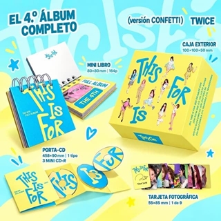 Set Twice THIS IS FOR- confetti ver. - Imagen 1