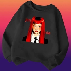 Sudadera Jennie black pink - Imagen 1